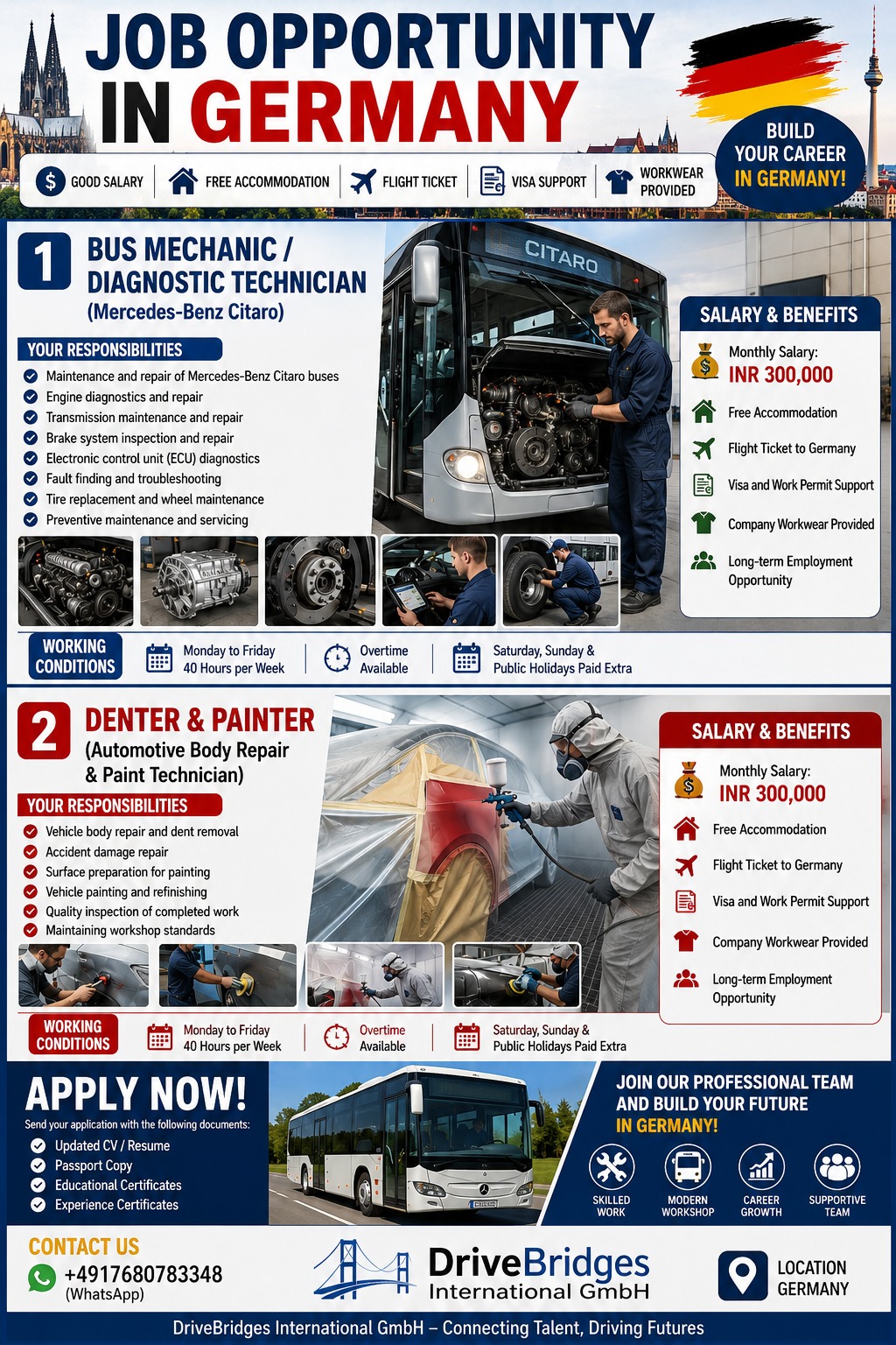 Germany driver jobs